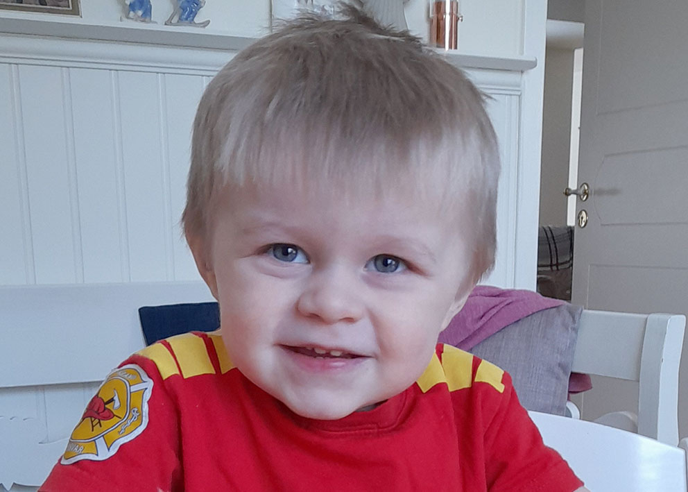 Svante 2 år