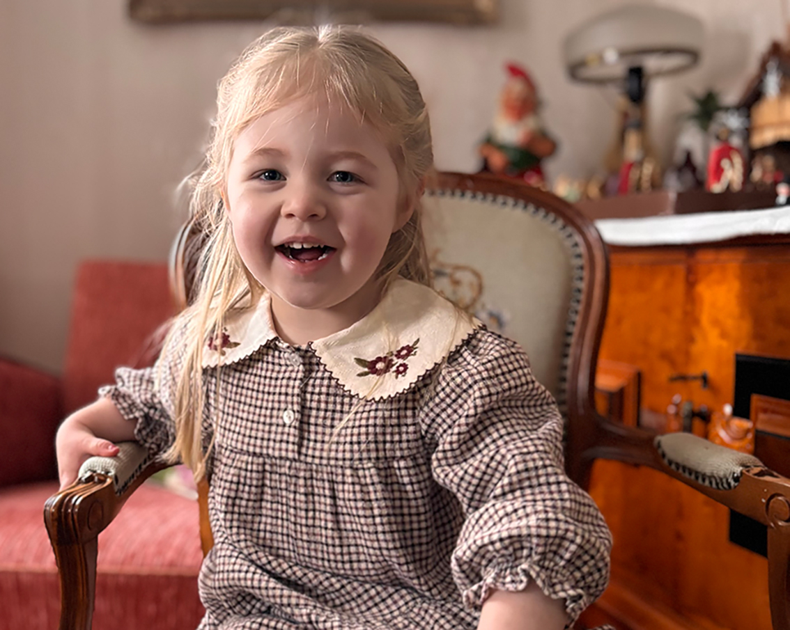Elna Palm 3 år