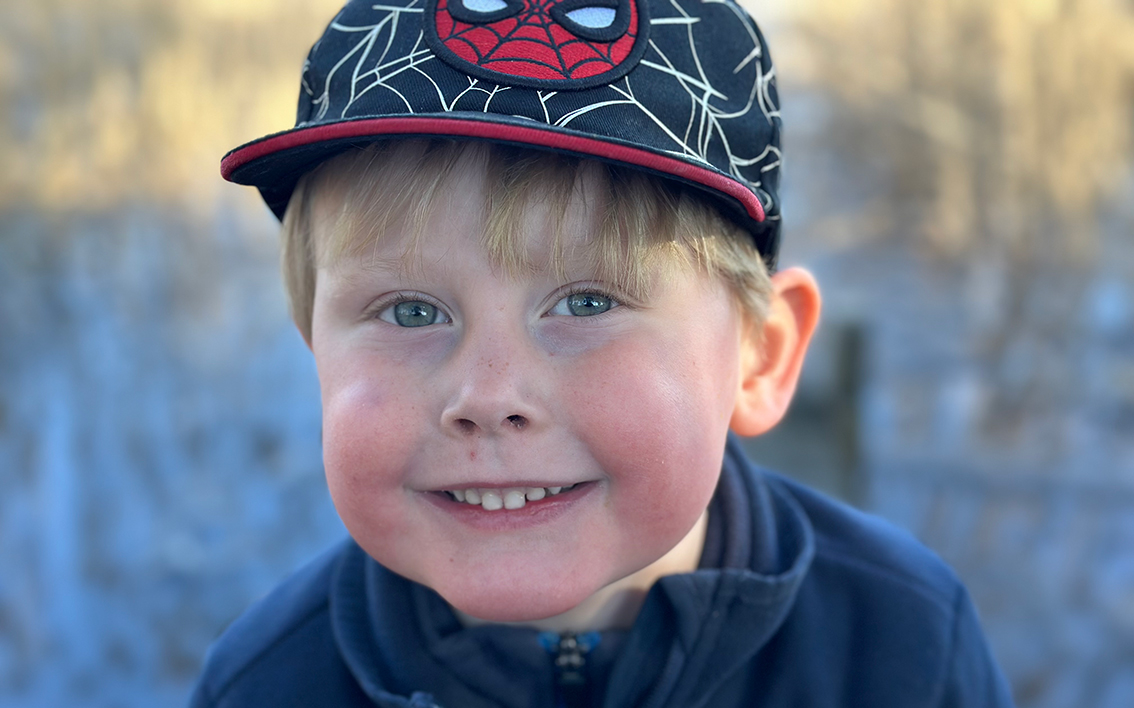 Melker Holm 5 år
