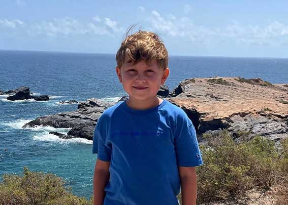 Nils Carlsson 9 år